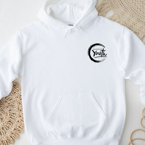 Dayspring Youth Small Logo On Chest White Hoodie