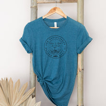 Load image into Gallery viewer, Know And Grow In Christ T Shirt Deep Heather Teal