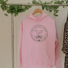 Load image into Gallery viewer, Know And Grow In Christ Light Pink Hoodie