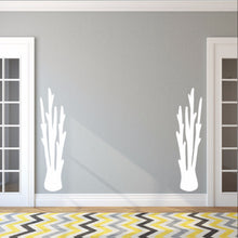 Load image into Gallery viewer, Tall Coral Set of 2 Vinyl Wall Decals 22569 - Cuttin&#39; Up Custom Die Cuts - 1