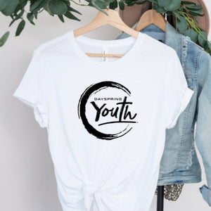 Dayspring Youth Logo T Shirt White