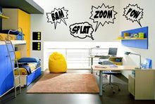 Load image into Gallery viewer, Cartoon Comics Word Bubble Wall Decals 22188 - Cuttin&#39; Up Custom Die Cuts - 2