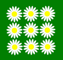 Load image into Gallery viewer, Daisy Flower Vinyl Wall Decal Set of Nine Decals 22281 - Cuttin&#39; Up Custom Die Cuts - 3