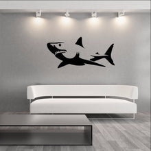 Load image into Gallery viewer, Shark Vinyl Wall Decal 22303 - Cuttin&#39; Up Custom Die Cuts - 1