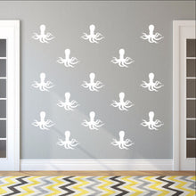 Load image into Gallery viewer, Octopus Style C Set of 6 Inch Vinyl Wall Decals 22568 - Cuttin&#39; Up Custom Die Cuts - 1