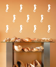 Load image into Gallery viewer, Seahorse Style A Set of 5 Inch Vinyl Wall Decals 22564 - Cuttin&#39; Up Custom Die Cuts - 2