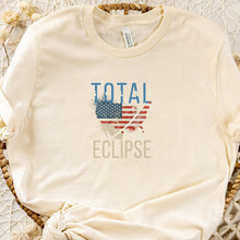 Load image into Gallery viewer, America Solar Eclipse Path Of Totality Natural T Shirt