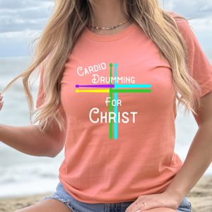 Cardio Drumming For Christ Sunset T Shirt