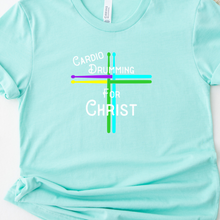 Load image into Gallery viewer, Cardio Drumming For Christ Heather Mint T Shirt