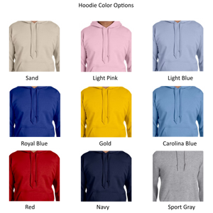 Hoodie Or Sweatshirt Color Options