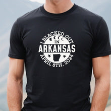 Load image into Gallery viewer, I Blacked Out In Arkansas Black T Shirt