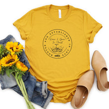 Load image into Gallery viewer, Know And Grow In Christ Heather Mustard T Shirt