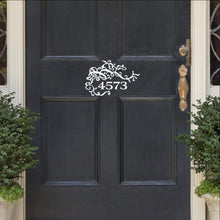 Load image into Gallery viewer, Vines and Flourishes Address Number Vinyl Door Decal 22535 - Cuttin&#39; Up Custom Die Cuts - 1