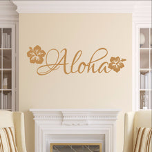 Load image into Gallery viewer, Aloha Vinyl Wall Decal 22551 - Cuttin&#39; Up Custom Die Cuts - 1