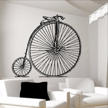 Load image into Gallery viewer, Antique Bicycle Vinyl Wall Decal Graphic 22086 - Cuttin&#39; Up Custom Die Cuts - 1