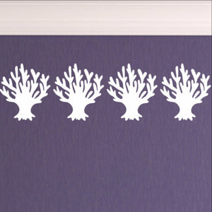 Sea Coral Style B Set of 12 or 24 Vinyl Wall Decals 22572 - Cuttin' Up Custom Die Cuts - 3