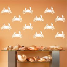 Load image into Gallery viewer, Crabs Vinyl Wall Decals Set 22580 - Cuttin&#39; Up Custom Die Cuts - 1