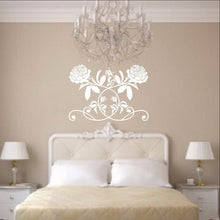 Load image into Gallery viewer, Rose Vine Vinyl Wall Decal 22267 - Cuttin&#39; Up Custom Die Cuts - 1