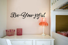 Load image into Gallery viewer, Be You Tiful Vinyl Wall Decal  22305 - Cuttin&#39; Up Custom Die Cuts - 2
