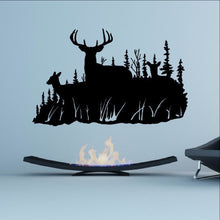 Load image into Gallery viewer, Deer Woodland Meadow Style B Vinyl Wall Decal  22327 - Cuttin&#39; Up Custom Die Cuts - 1