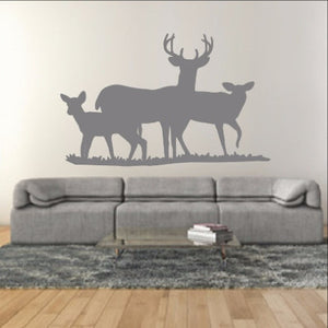 Deer Style E Wall Decal 22330 - Cuttin' Up Custom Die Cuts - 1