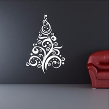 Load image into Gallery viewer, Christmas Tree Style C Removable Vinyl Wall Decal  22360 - Cuttin&#39; Up Custom Die Cuts - 1