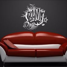 Load image into Gallery viewer, Comics Word Bubble BAM Vinyl Wall Decal 22101 - Cuttin&#39; Up Custom Die Cuts - 1