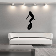 Load image into Gallery viewer, Surfer Style D Vinyl Wall Decal 22432 - Cuttin&#39; Up Custom Die Cuts - 1