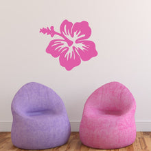 Load image into Gallery viewer, Hibiscus Hawaiian Flower Vinyl Wall Decal 22445 - Cuttin&#39; Up Custom Die Cuts - 1