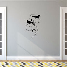 Load image into Gallery viewer, Birds with Swirls Vinyl Wall Decal  22485 - Cuttin&#39; Up Custom Die Cuts - 1