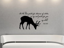 Load image into Gallery viewer, Deer Bible Verse Decal 22523 - Cuttin&#39; Up Custom Die Cuts - 2