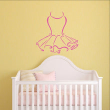 Load image into Gallery viewer, Tutu Vinyl Wall Decal 22389 - Cuttin&#39; Up Custom Die Cuts - 1