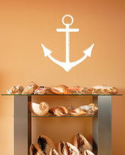 Load image into Gallery viewer, Nautical Anchor Vinyl Wall Decal 22098 - Cuttin&#39; Up Custom Die Cuts - 4