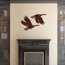 Load image into Gallery viewer, Geese Style B Vinyl Wall Decal 22339 - Cuttin&#39; Up Custom Die Cuts - 1