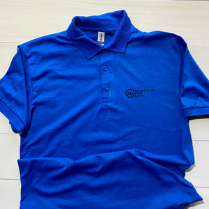 Marriage For Life Polo Shirt Royal Blue