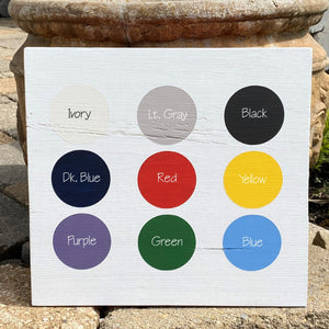 Sign Paint Color Samples