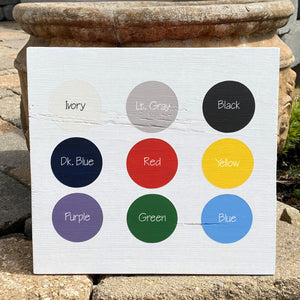 Paint Color Samples For Wood Signs