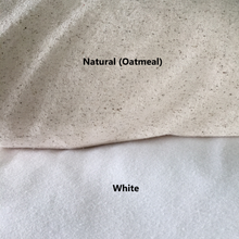 Load image into Gallery viewer, White Or Natural Pillow Cover Fabric