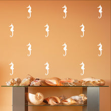 Load image into Gallery viewer, Seahorse Style B Set of 5 Inch Vinyl Wall Decals 22561 - Cuttin&#39; Up Custom Die Cuts - 2