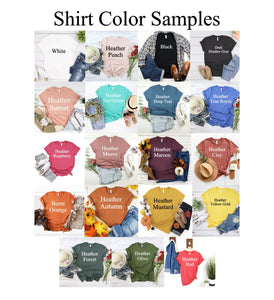 T Shirt Color Choice