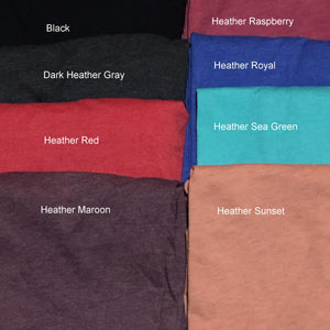 T Shirt Color Choices