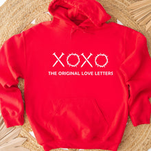 Load image into Gallery viewer, The Original Love Letters XOXO Christian Red Hoodie